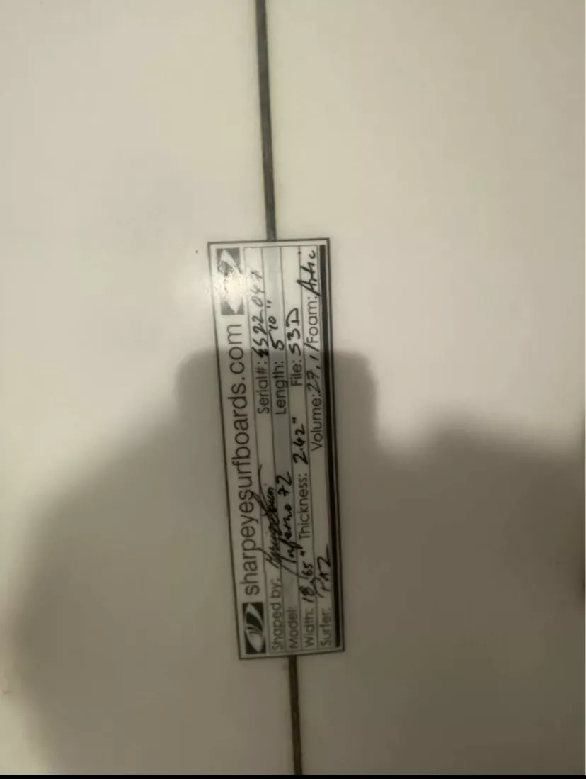 גלשן שורט שארפ איי 5,10 — תמונה 3